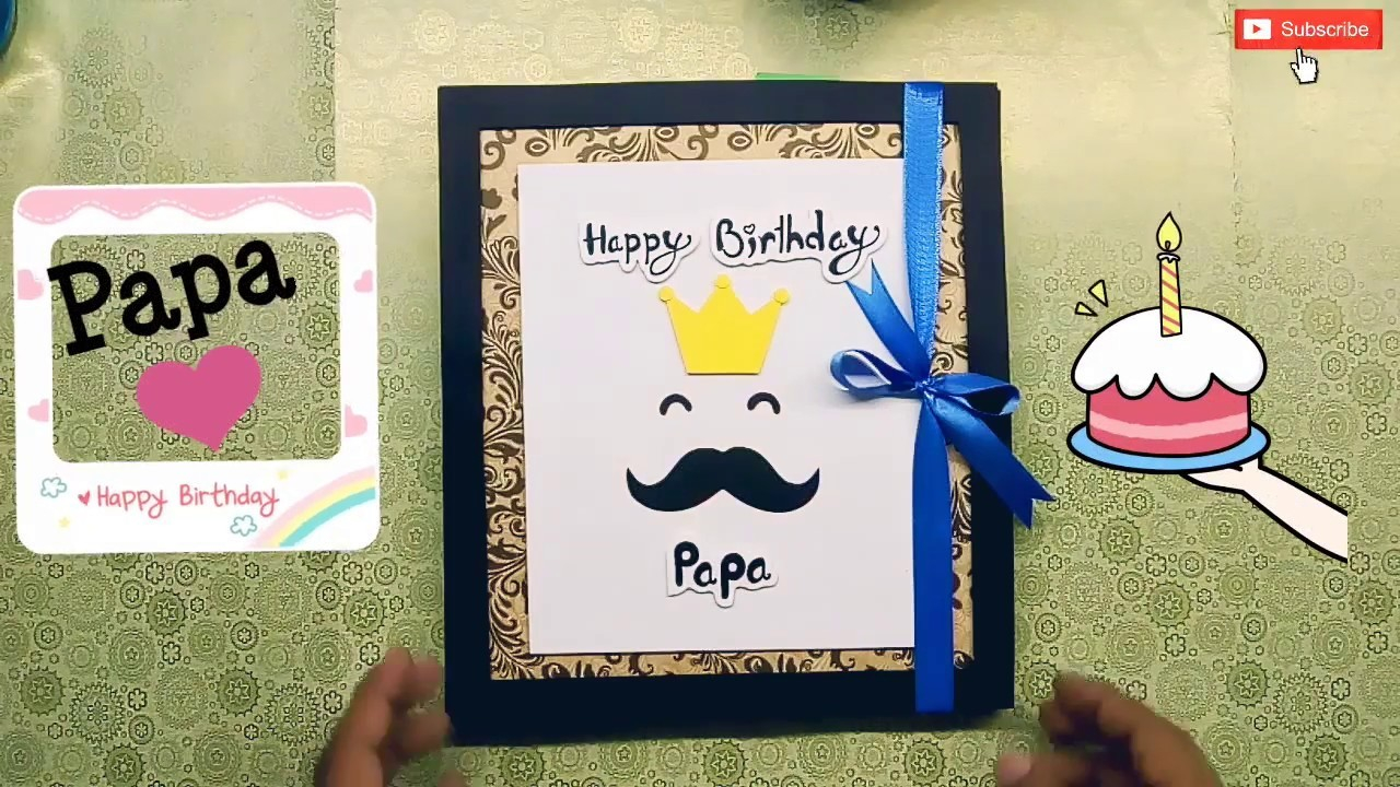 Handmade Birthday Card Ideas For Father Best Birthday Card For Father Handmade Birthday Gift Ideas For Father
