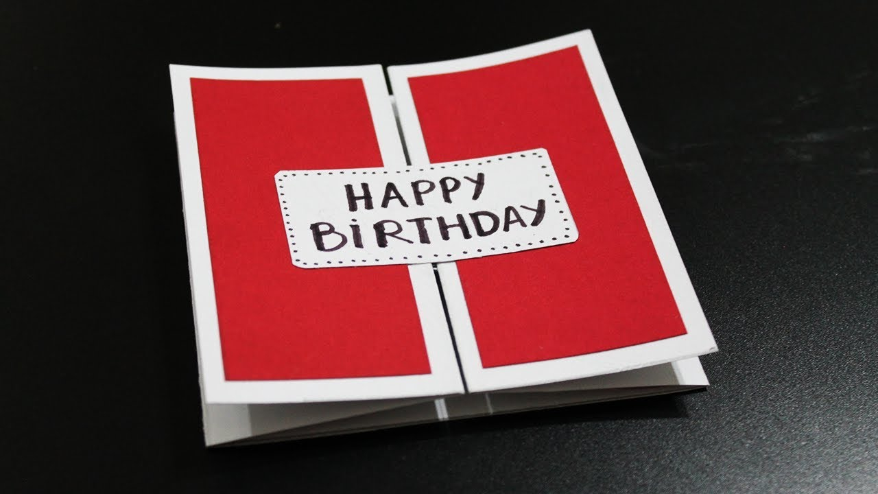 Handmade Birthday Card Ideas For Husband How To Make Birthday Card For Husband Homemade Birthday Cards