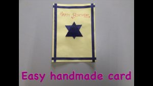Handmade Birthday Card Ideas For Kids Very Easy Handmade Birthday Card