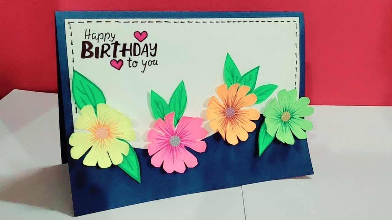 Handmade Birthday Card Ideas For Mom Diy Handmade Birthday Card Ideashow To Make Birthday Cards For