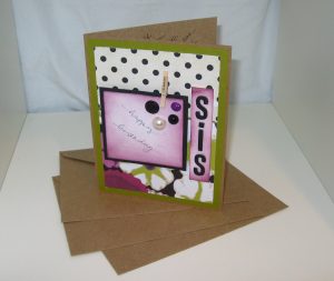 Handmade Birthday Card Ideas For Sister Diy Birthday Card Bubbly On A Budget