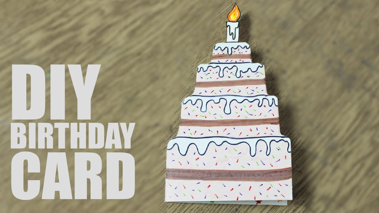 Handmade Birthday Card Ideas For Sister Diy Birthday Card For Sister Handmade Cards For Birthday Ideas