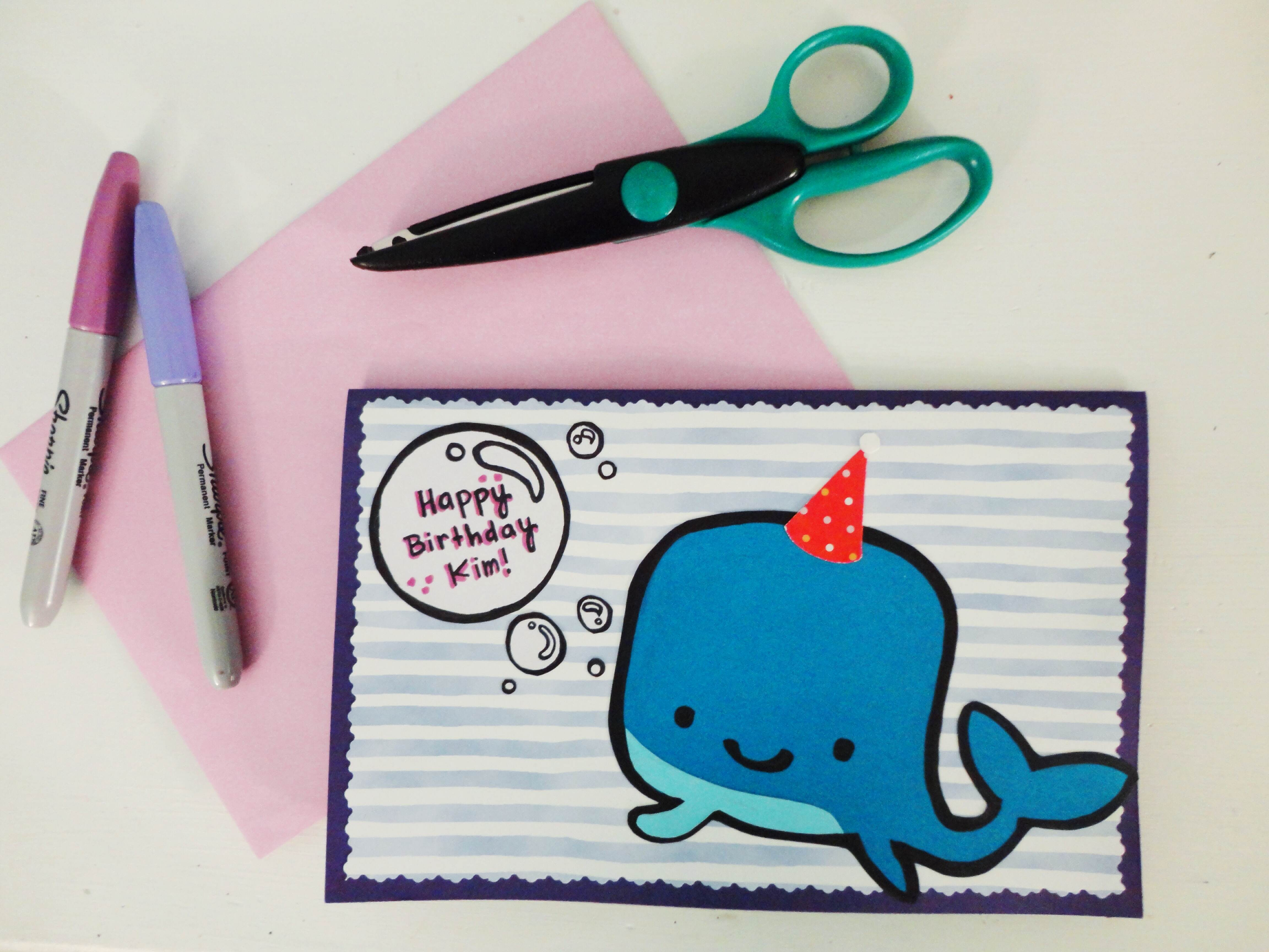 Handmade Birthday Cards Ideas For Friends Inconvenient Friendships And A Birthday Card Diy The Diy Chacaruna