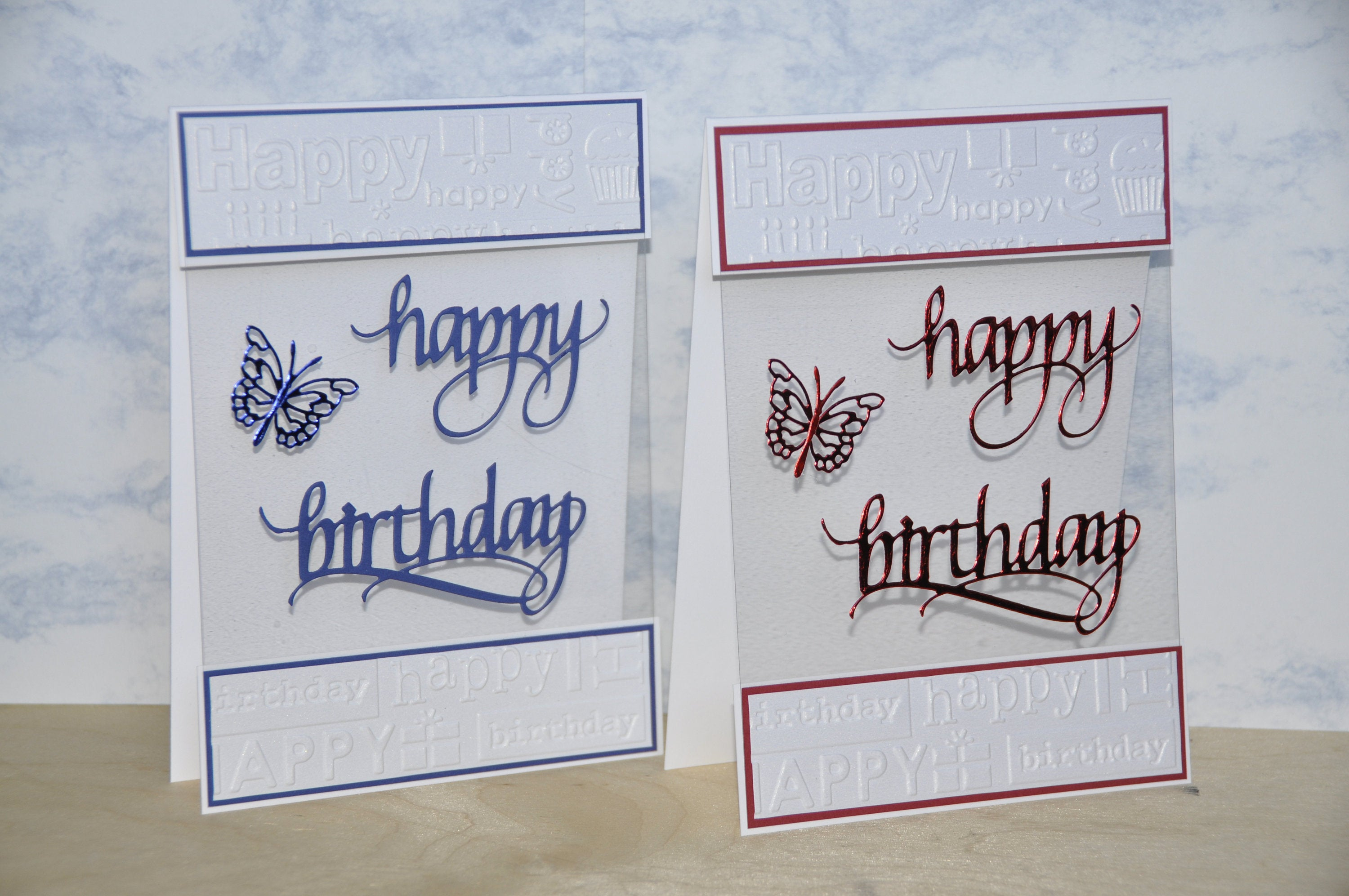 Happy Birthday Card Idea Handmade Birthday Card Handmade Happy Birthday Card Birthday Card With Butterfly Window Card Happy Birthday Card With Acetate Window
