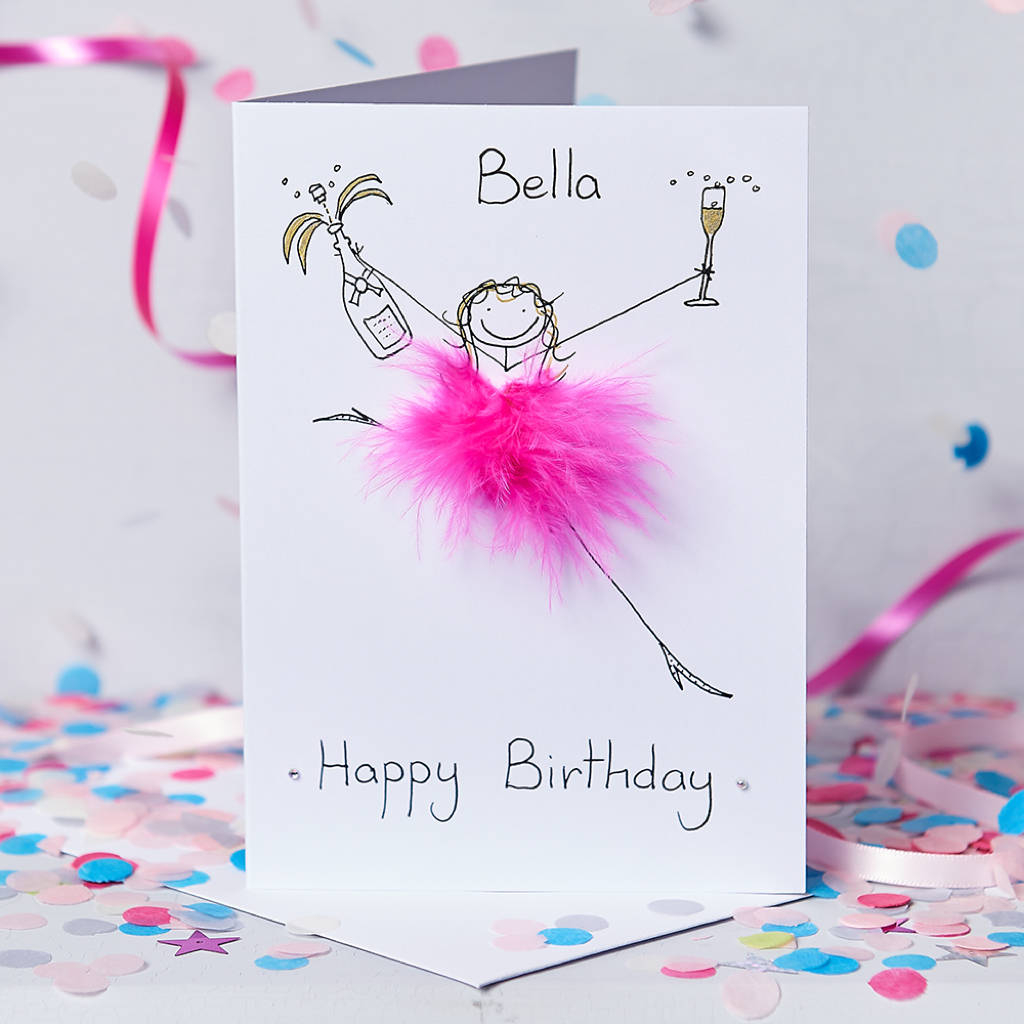 Happy Birthday Card Idea Handmade Personalised Happy Birthday Card