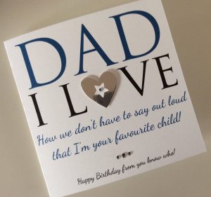 Happy Birthday Card Ideas For Dad 98 Birthday Greetings Cards For Dad Dad Birthday Card From Kids