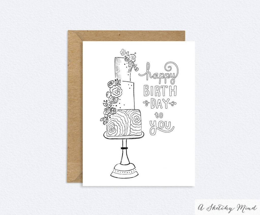 Happy Birthday Card Ideas For Mom Coloring Books Printable Coloring Cards New Happy Birthday Card