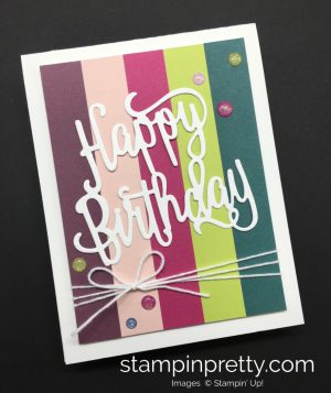 Happy Birthday Card Ideas Happy Birthday Card The New In Colors Stampin Pretty