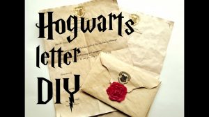 Harry Potter Birthday Card Ideas Diy Hogwarts Letter Harry Potter Tutorial