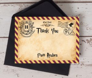 Harry Potter Birthday Card Ideas Harry Potter Inspired Party Stationery Ideas