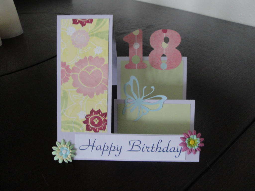 Homemade Birthday Card Ideas 18th Bday Card Ideas