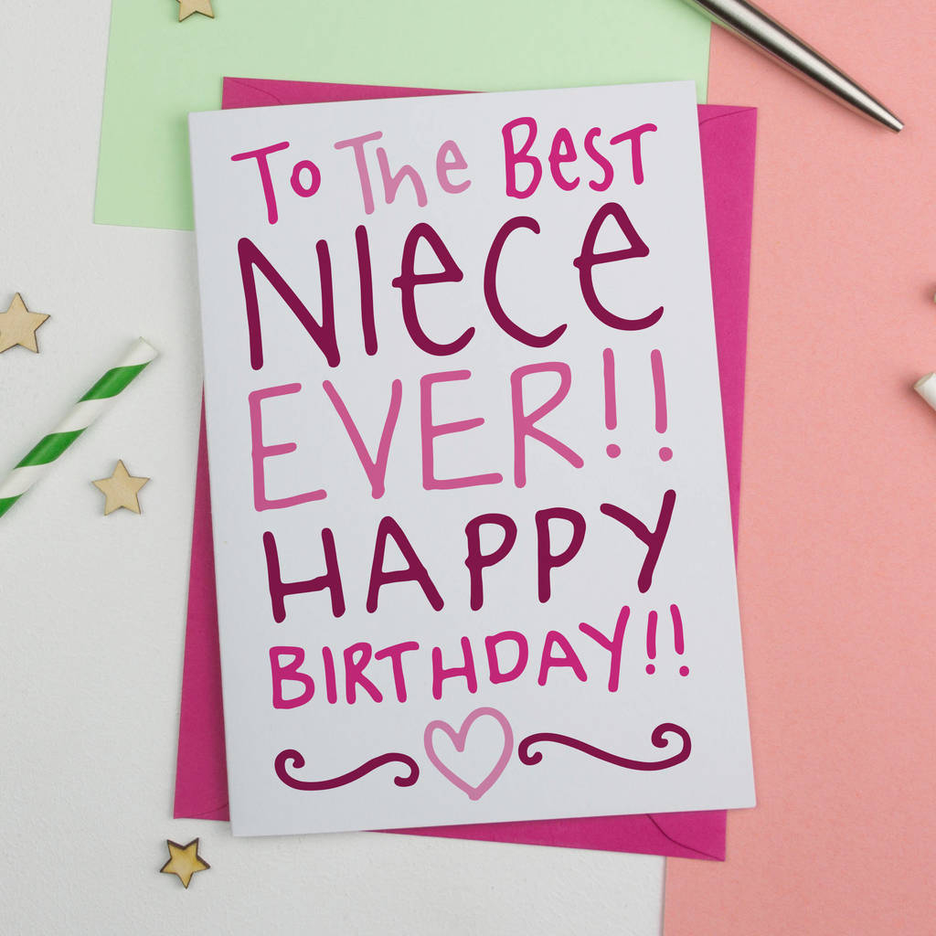 Homemade Birthday Card Ideas For Aunt Birthday Card For Niece