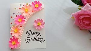 Homemade Birthday Card Ideas For Mom From Daughter Beautiful Handmade Birthday Cardbirthday Card Idea