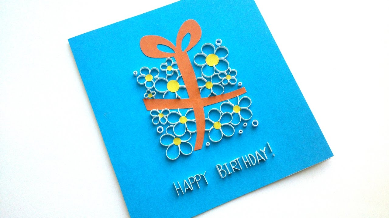 Idea For Birthday Card How To Make A Beautiful Greeting Card Birthday Card Idea