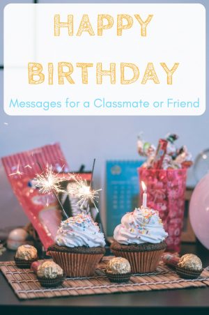 Ideas For Birthday Card Messages Happy Birthday Wishes For A Classmate School Friend Or Roommate