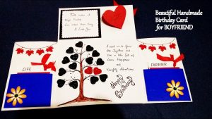 Ideas For Birthday Cards For Boyfriend Beautiful Handmade Birthday Card For Boyfriend Complete Tutorial