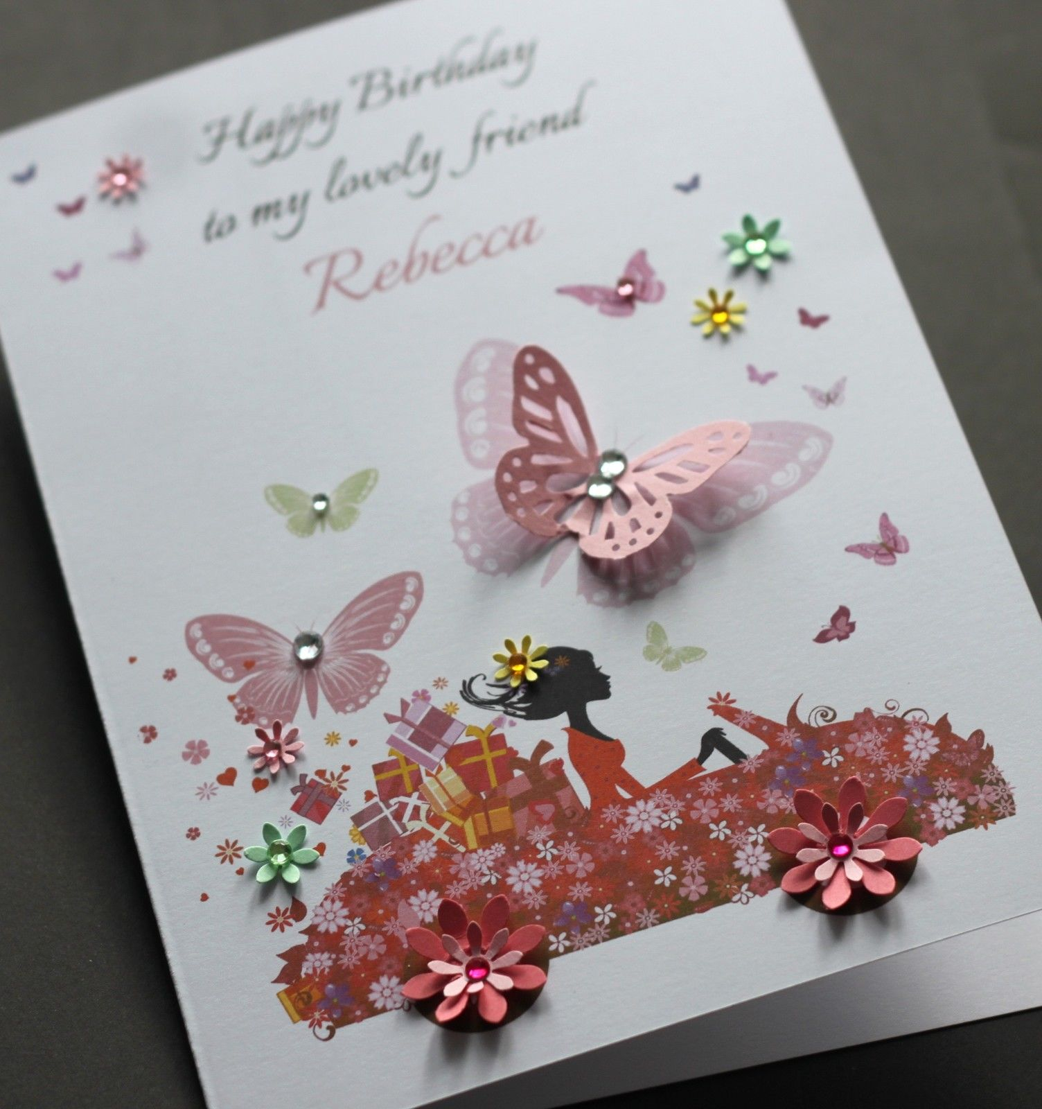Ideas For Making Birthday Cards At Home A5 Handmade Personalised Cute Car Birthday Card Sister Friend Daughter Mum