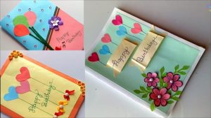 Ideas For Making Birthday Cards At Home Beautiful Handmade Birthday Card Idea Diy Greeting Cards For Birthday