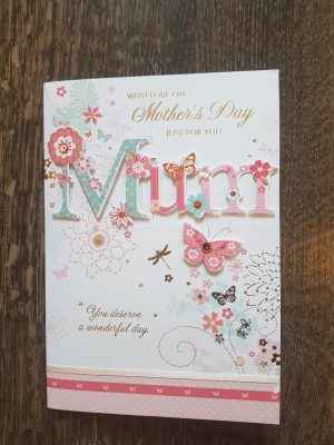Ideas For Making Birthday Cards At Home Mum Coloured Butterflies Mothers Day Card Remember That Card