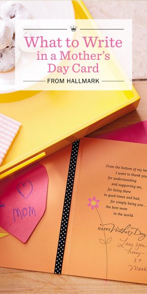 Ideas To Write In Birthday Cards Mothers Day Messages What To Write In A Mothers Day Card