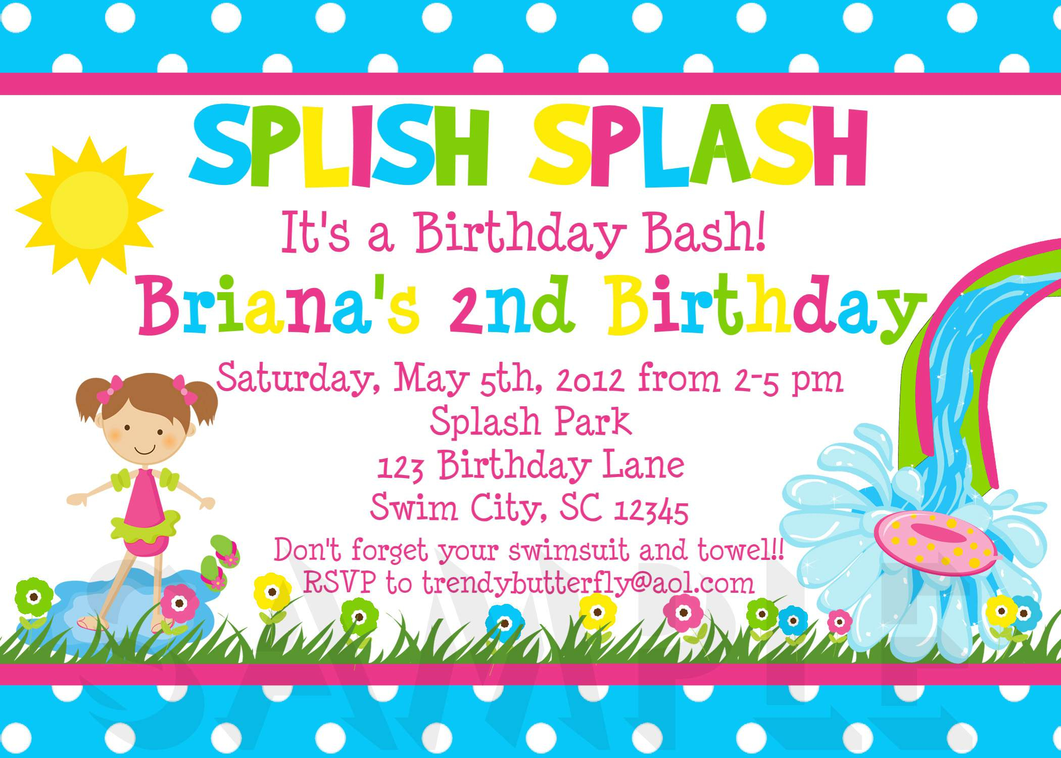 Invitation Card Ideas For Birthday Party Invitation Birthday Party Card Birthdayorganizer