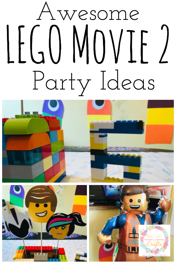 Lego Birthday Card Ideas Awesome Lego Movie 2 Party Ideas Cookies Coffee And Crafts