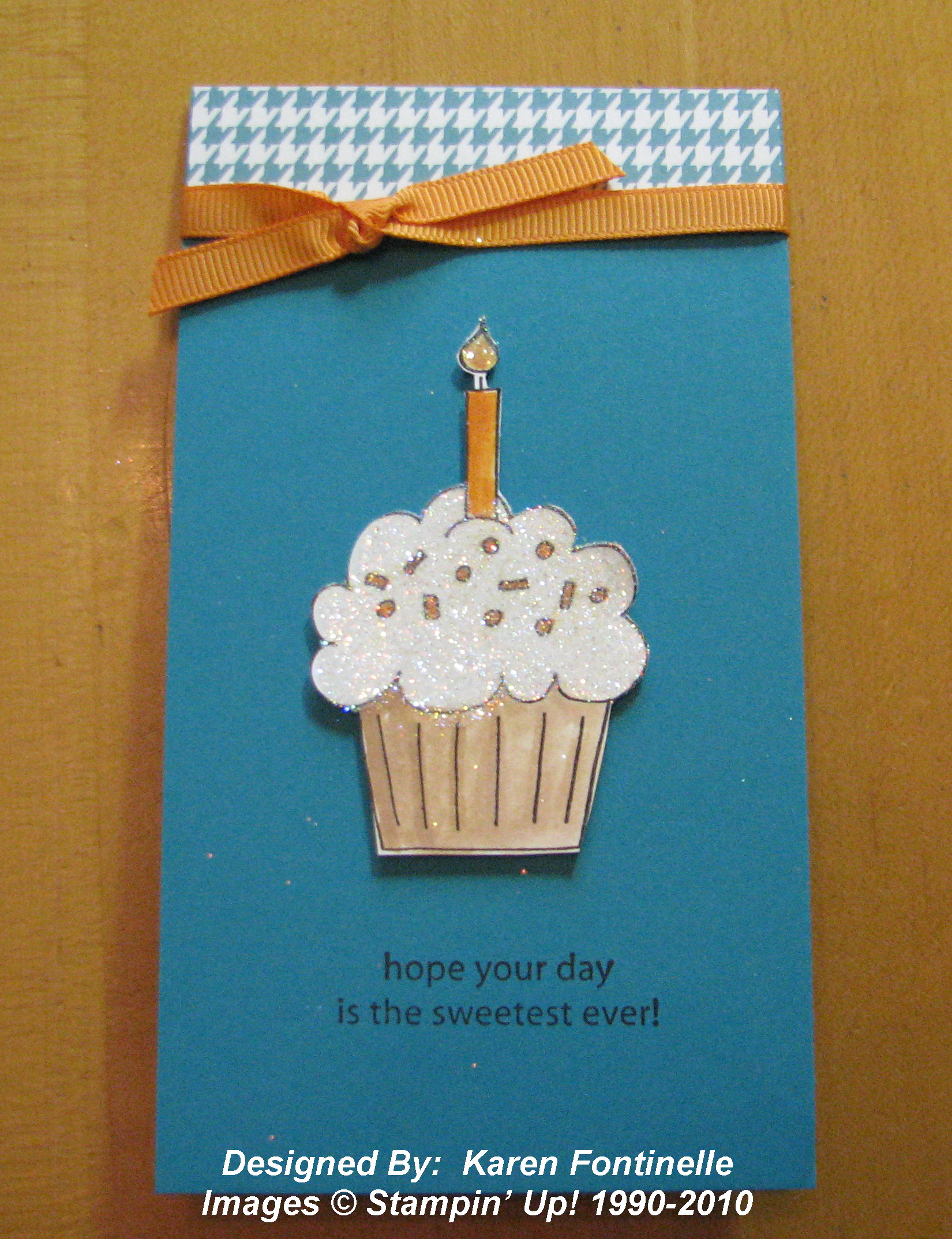 Making Birthday Cards Ideas A Simple Birthday Card Stamping With Karen