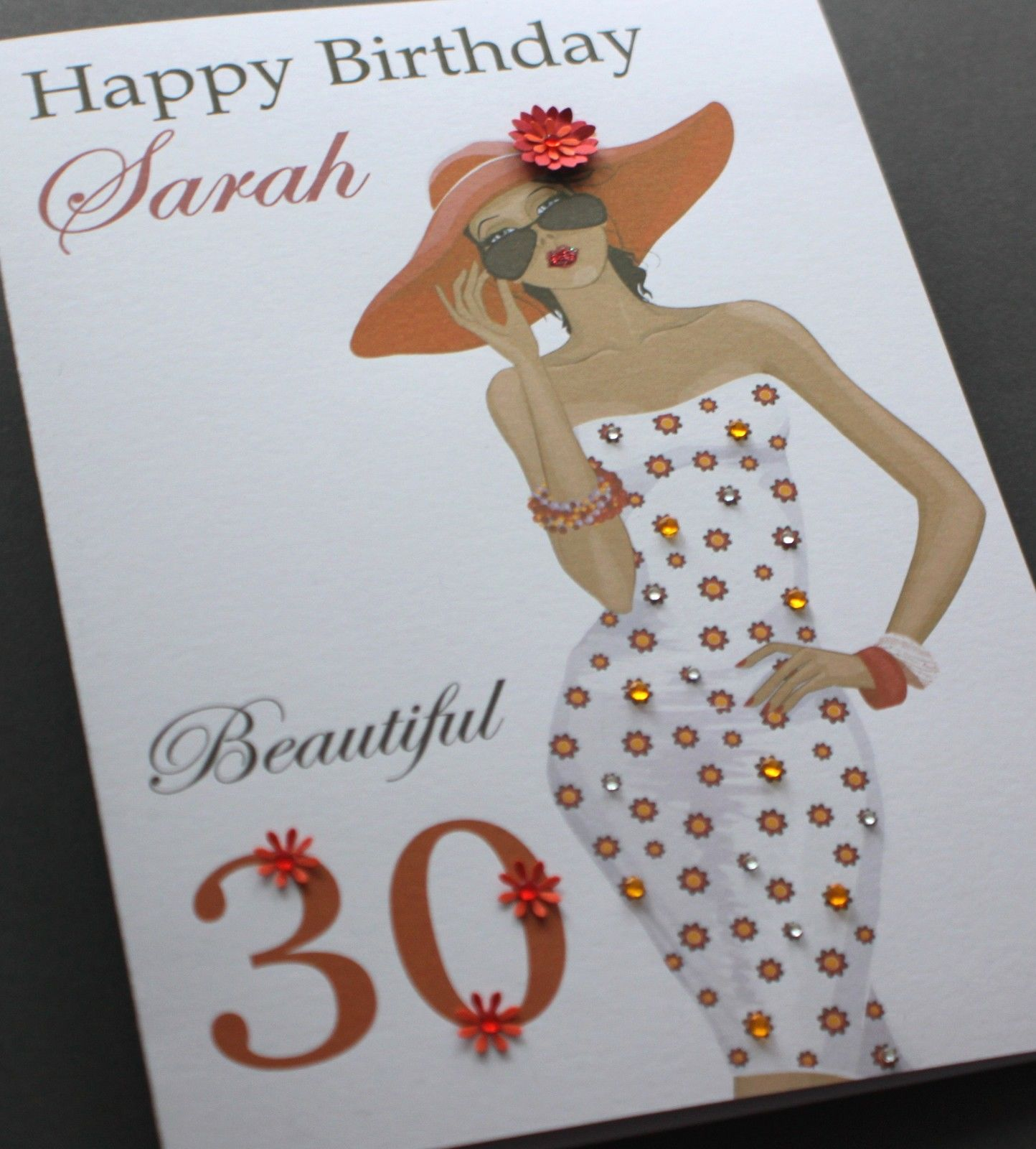 Male 21St Birthday Card Ideas A5 Handmade Personalised Pretty Girl Birthday Card Friend Girlfriend Daughter