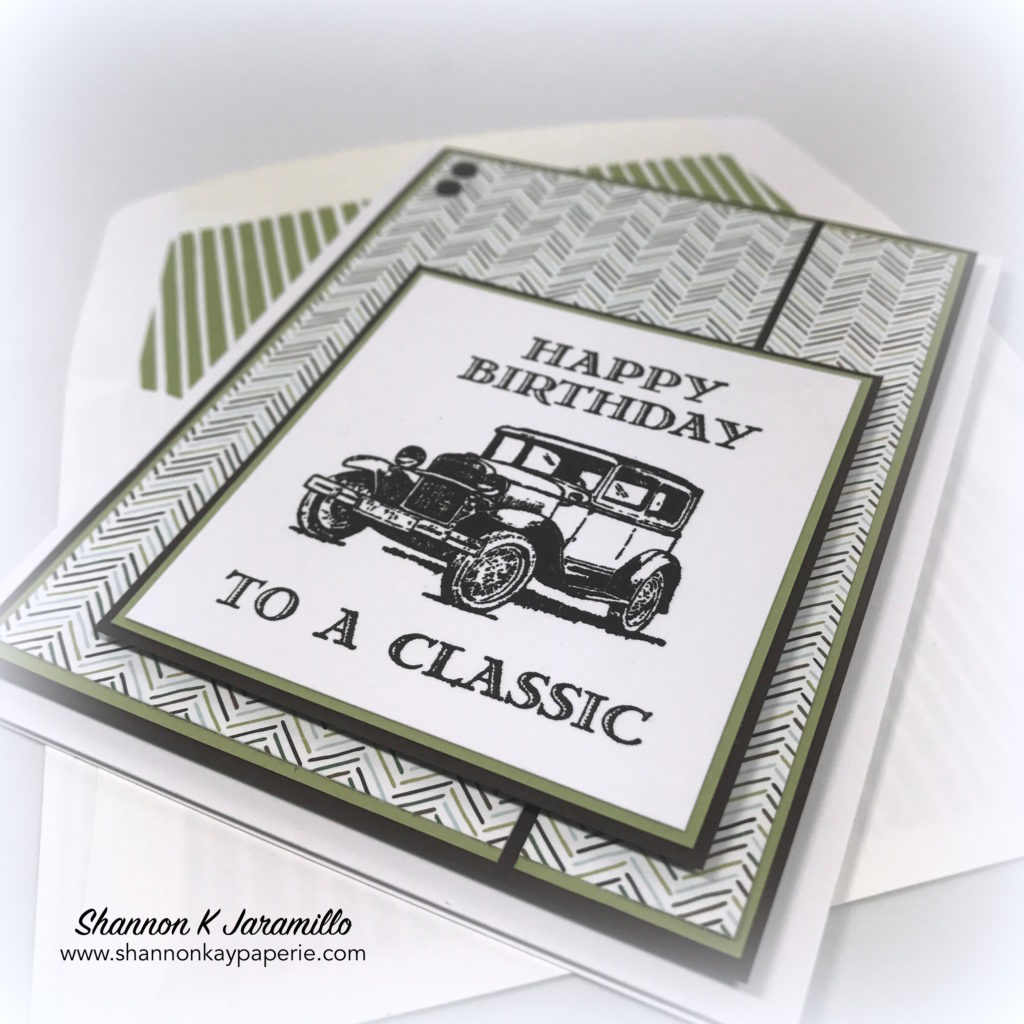 Mens Birthday Card Ideas Happy Birthday To A Classic Shannon Kay Paperie