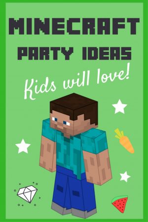 Minecraft Birthday Card Ideas Minecraft Party Ideas Holidappy