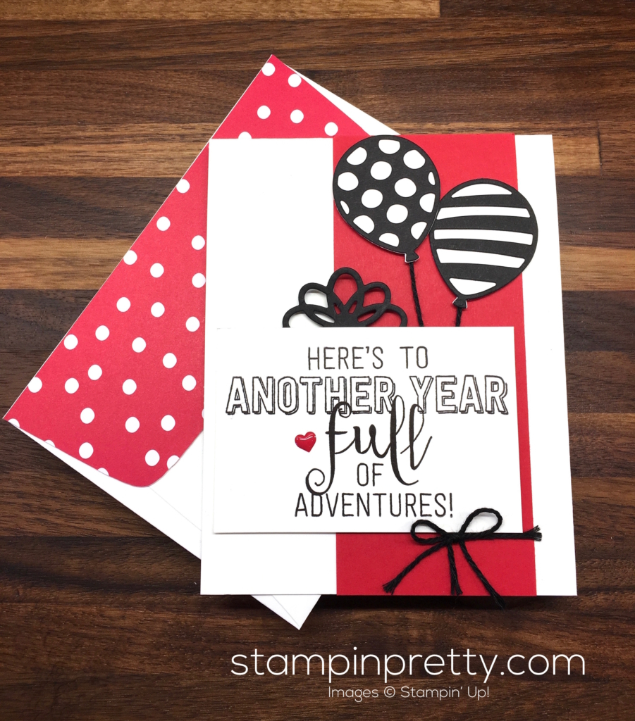 Pop Up Birthday Card Ideas Your Choice Balloon Adventures Bundle Stampin Pretty