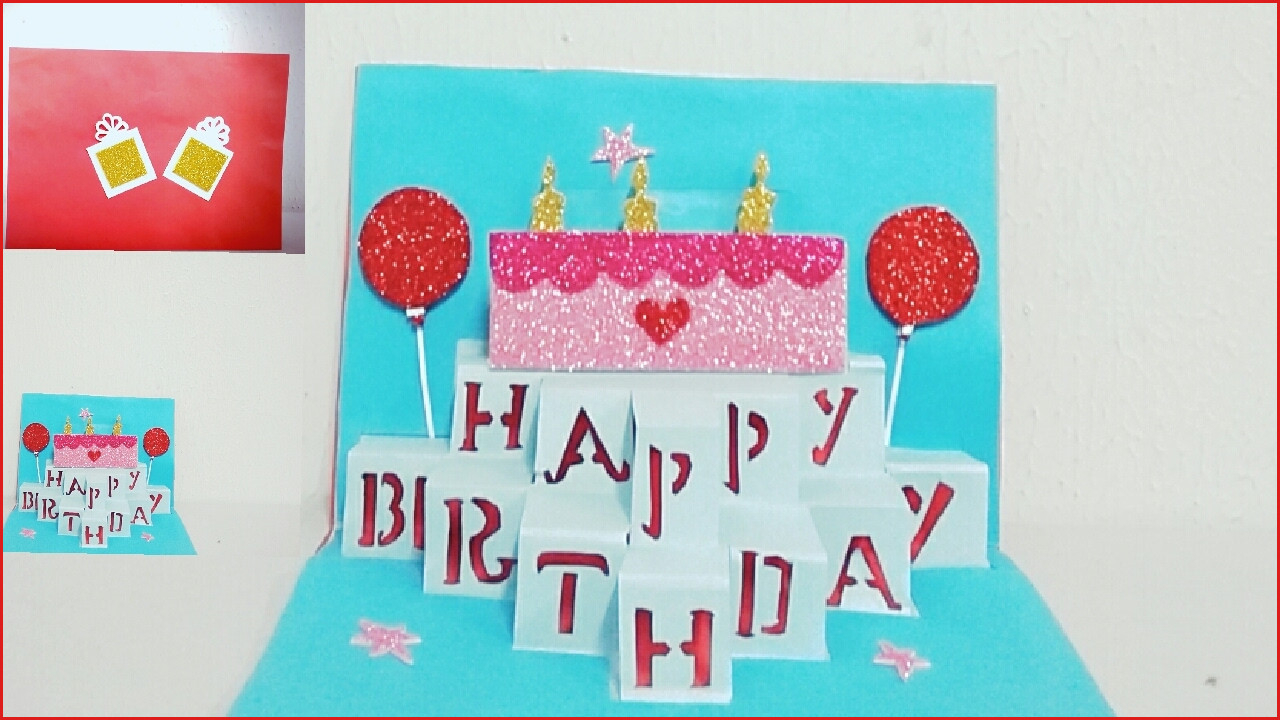 Pop Up Card Ideas Birthday Easy Creative Ideas For Birthday Cards 30 Handmade Birthday Card