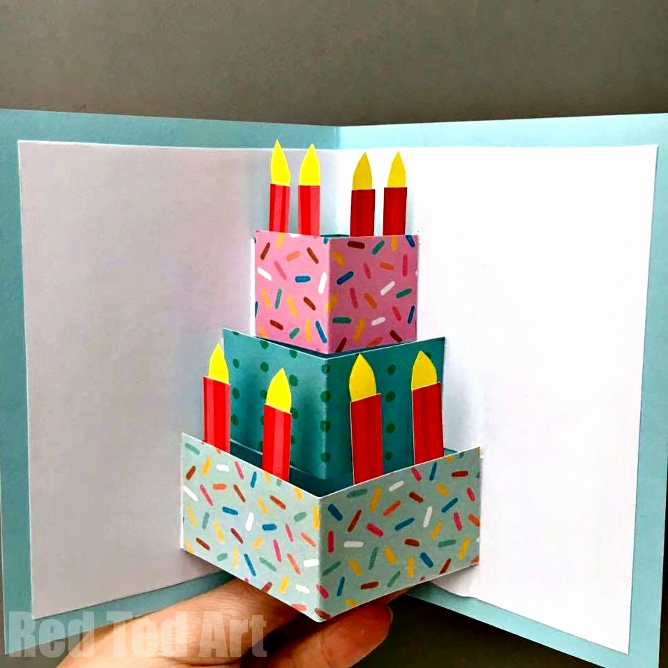 Pop Up Card Ideas Birthday Pop Up Birthday Card Ideas Luxury Easy Pop Up Birthday Card Diy