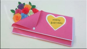Quilling Birthday Cards Ideas Beautiful Handmade Birthday Cardbirthday Card Idea Paper Quilling Art