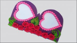 Quilling Birthday Cards Ideas Paper Quilling Beautiful Heart Designs Birthday Card Ideadiy