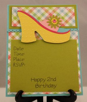 Scrapbook Birthday Card Ideas 50th Birthday Card Ideas Purse Shoes Party Invite Scrapbook And