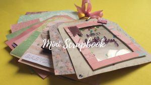 Scrapbook Birthday Card Ideas Diy Cutest Mini Birthday Scrapbook Card Idea Easy Card Idea Handmade Card