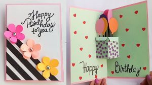 Simple Handmade Birthday Card Ideas Beautiful Handmade Pop Up Birthday Cardbirthday Card Idea