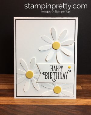 Stampin Up Birthday Cards Ideas Simple Birthday Card With New Daisy Punch Stampin Pretty