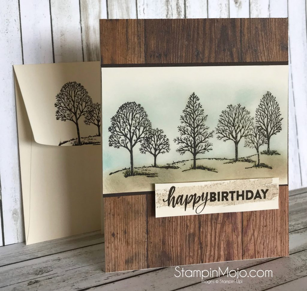 Stampin Up Masculine Birthday Card Ideas Lovely As A Tree Masculine Birthday Card Stampin Mojo