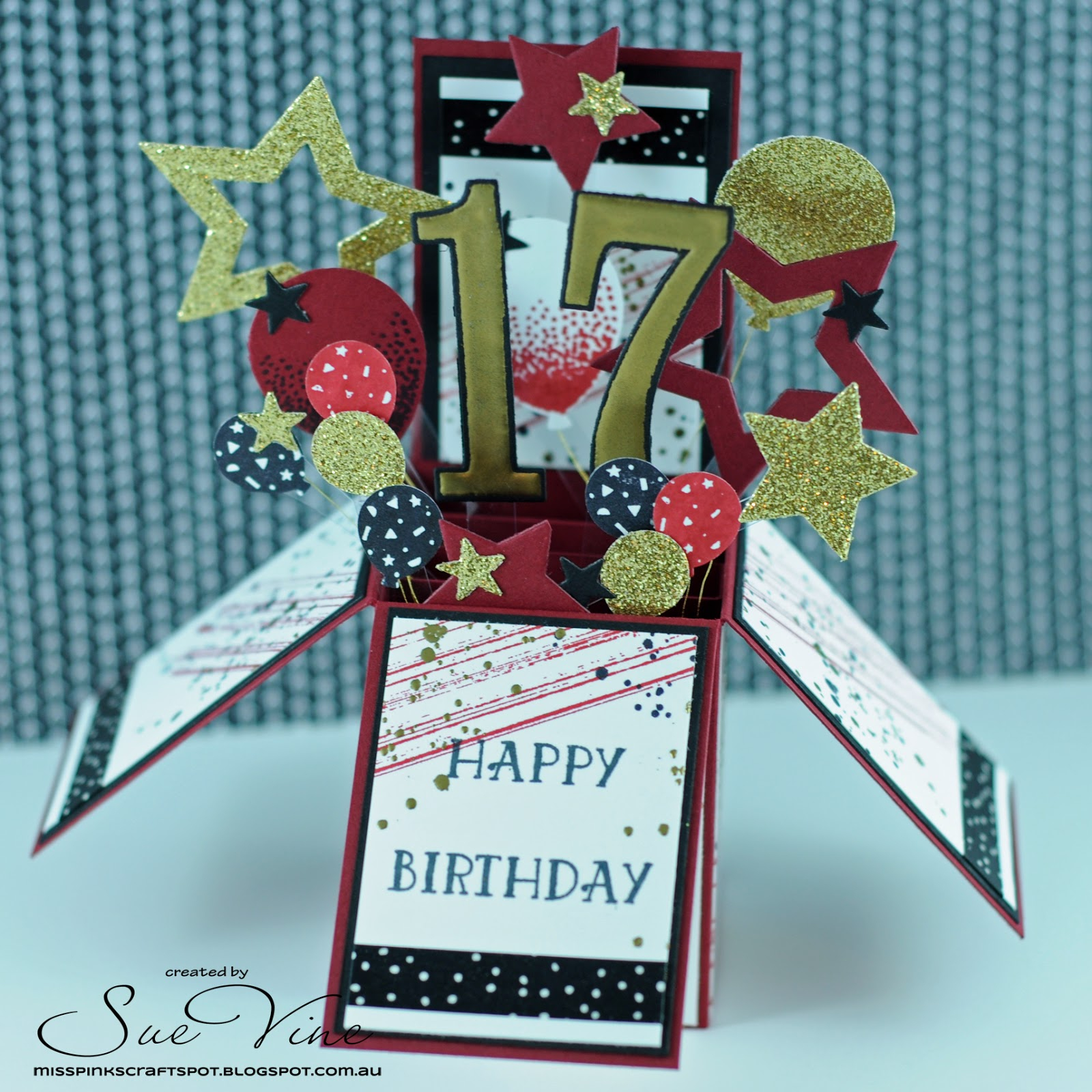 Stampin Up Masculine Birthday Card Ideas Miss Pinks Craft Spot Masculine Birthday Card In A Box