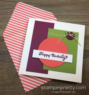 Stampin Up Masculine Birthday Card Ideas Modern Masculine Birthday Card Stampin Pretty