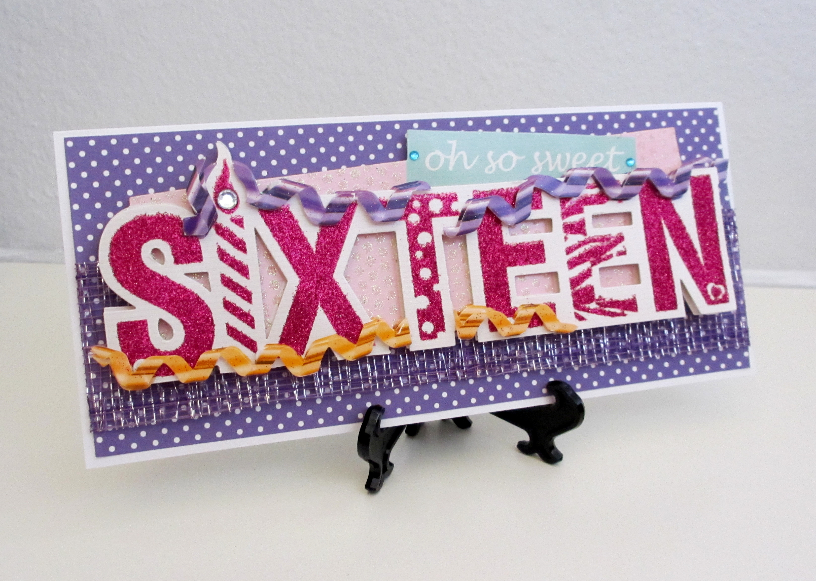 Sweet 16 Birthday Card Ideas Sweet Milestone Birthday Cards Anything Scrappy Designs