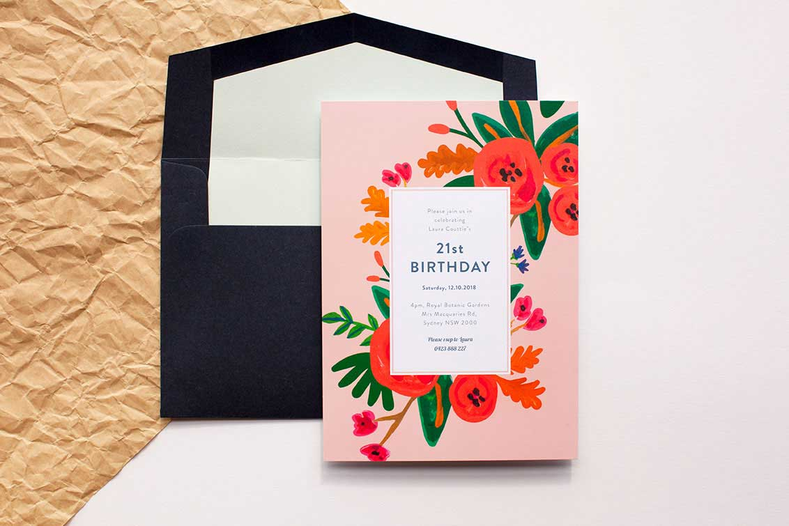 Unique Card Ideas For Birthdays 21st Birthday Ideas Themes Invites And Gifts Paperlust
