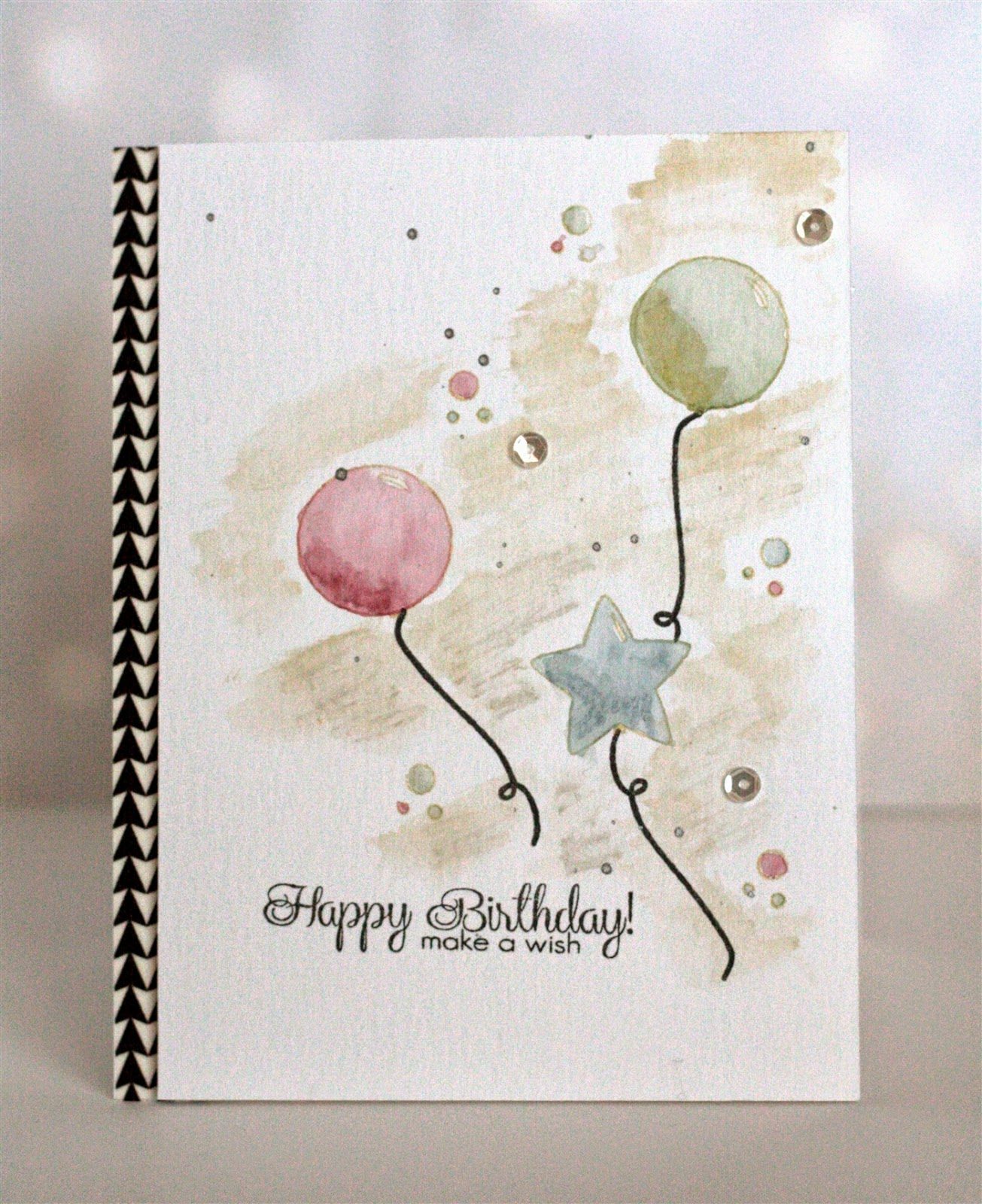 Watercolor Birthday Card Ideas Lisas Creative Niche Vs Sweet Ideas Watercolor Challenge