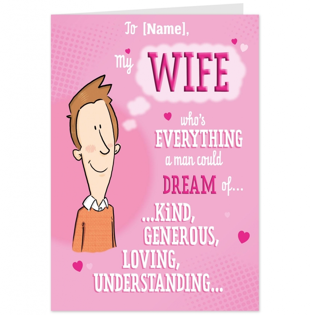 Wife Birthday Card Ideas Card Invitation Design Ideas Printable Birthday Cards Wife Pink